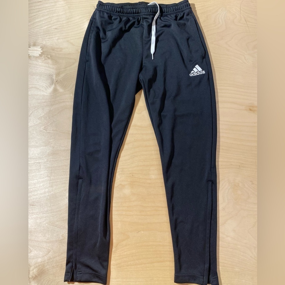 Adidas Black Athletic Joggers Medium (OO) - Picture 5 of 10